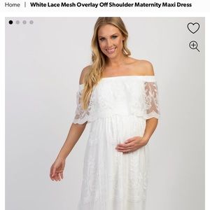 Pink Blush Maternity Dress